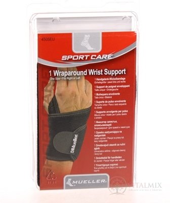 Mueller Wraparound Wrist Support bandáž na zápästie 1x1 ks