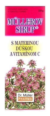 MÜLLEROV SIRUP S MATERINOU DUSKOU A VIT. C 1x320 g