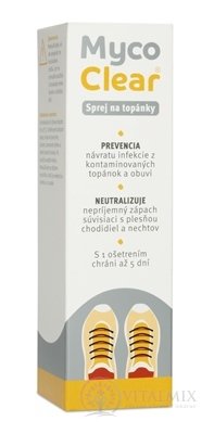 Myco Clear Sprej do topánok antimykotický 1x100ml EXP 10.2025