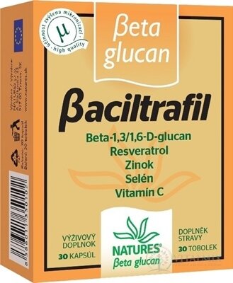 NATURES Baciltrafil cps 1x30 ks
