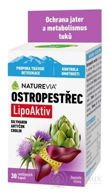 NATUREVIA PESTREC LipoAktiv cps 1x30 ks