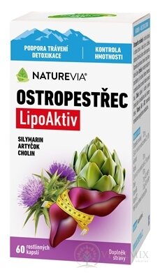 NATUREVIA PESTREC LipoAktiv cps 1x60 ks