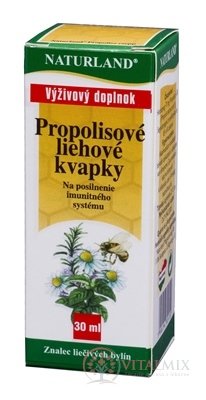 NATURLAND PROPOLISOVÉ LIEHOVÉ KVAPKY 1x30 ml