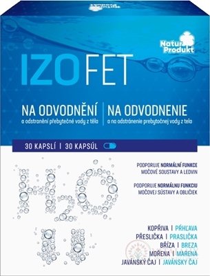 NaturProdukt IZOFET Na odvodnenie cps 1x30 ks