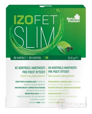 NaturProdukt IZOFET SLIM cps 1x30 ks