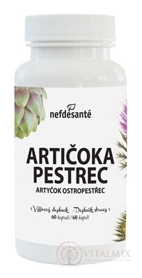 nefdesante ARTIČOKA  PESTREC cps 1x60 ks