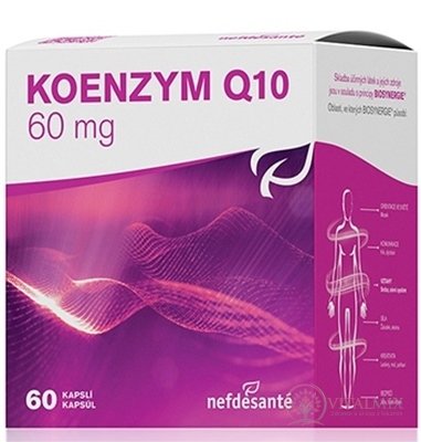 nefdesanté KOENZÝM Q10 60 mg cps 1x60 ks
