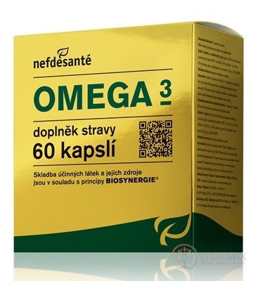 nefdesanté OMEGA 3 cps (inov.2017) 4x15 (60 ks)