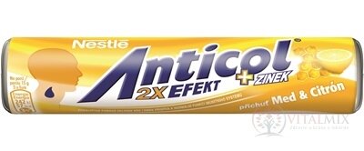 Nestlé ANTICOL MED A CITRÓN pastilky (zinok, eukalyptus) 1x50 g