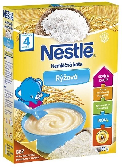 NESTLÉ KAŠA RYŽOVÁ NEMLIEČNA 250G