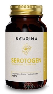 NEURINU SEROTOGEN cps dobrá nálada (inov.2023) 1x50 ks