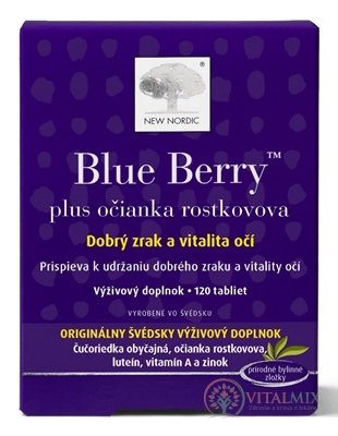 NEW NORDIC Blue Berry tbl 1x120 ks