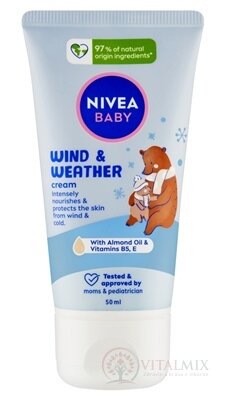 NIVEA BABY Krém proti chladu a vetru (inov.2024) 1x50 ml