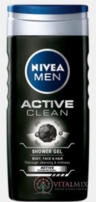 NIVEA MEN SPRCHOVÝ GÉL Active Clean 1x250 ml