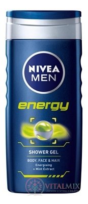 NIVEA MEN SPRCHOVÝ GÉL ENERGY 1x250 ml
