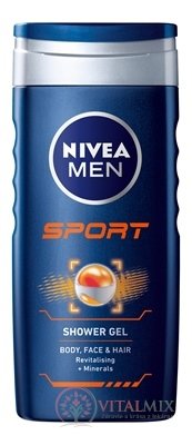 NIVEA MEN SPRCHOVÝ GÉL SPORT 1x250 ml