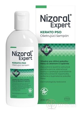 Nizoral Expert KERATO PSO ošetrujúci šampón 1x200 ml