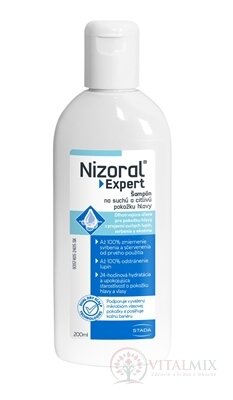 Nizoral Expert šampón na suchú a citlivú pokožku 1x200 ml