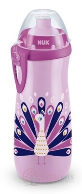 NUK FC Fľaša SPORTS CUP Chameleon 450 ml, od 24 mesiacov, rôzne farby a motívy, 1x1 ks