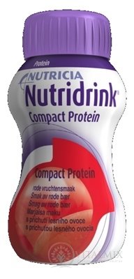 NUTRIDRINK COMPACT PROTEIN s príchuťou lesného ovocia 24x125 ml