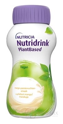 Nutridrink PlantBased s príchuťou mango/marakuja 4x200 ml (800 ml)