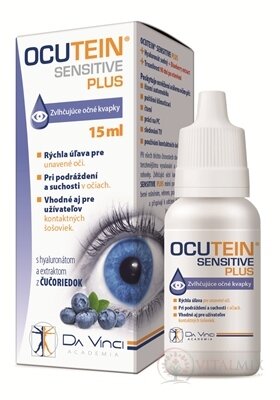 OCUTEIN SENSITIVE PLUS očné kvapky 1x15 ml