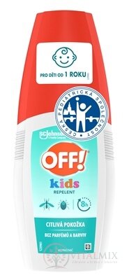 OFF! Kids rozprašovač repelent pre deti od 1 roku 1x100 ml