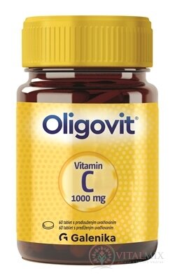 Oligovit Vitamín C 1000 mg tbl s predĺženým uvoľňovaním 1x60 ks