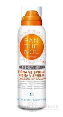 omega PANTHENOL 10% ĽADOVÝ EFEKT chladivá pena po opaľovaní v spreji 1x200 ml