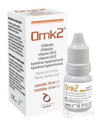 Omk2 sterilný očný roztok 1x10 ml