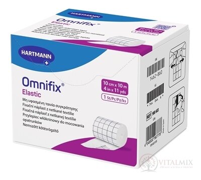 Omnifix Elastic fixačná náplasť z netkanej textílie (10 cm x 10 m) 1x1 ks