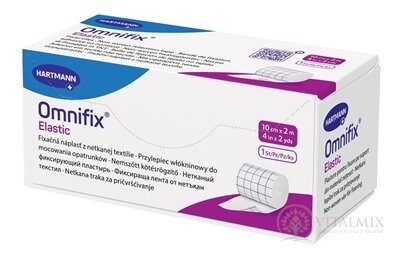 Omnifix Elastic fixačná náplasť z netkanej textílie (10 cm x 2 m) (REF 900601) 1x1 ks