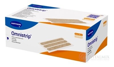 OMNISTRIP prúžky na stiahnutie rany (6x38 mm) 50x6 ks (300 ks)