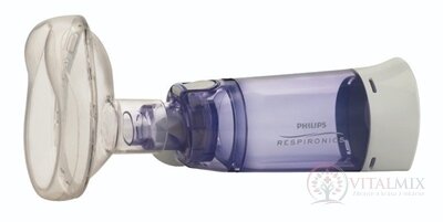 OptiChamber Diamond KOMORA zadržiavacia s maskou L large Lite touch, na inhaláciu lieku, 1x1 set