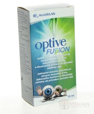 Optive FUSION očný roztok zvlhčenie oka 1x10 ml