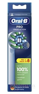Oral-B CROSS ACTION čistiace náhradné hlavice 1x8 ks