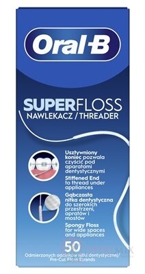 Oral-B Super floss Mint ZUBNÁ NIŤ 1x50 ks
