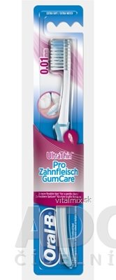 Oral-B UltraThin Pro Gum Care Extra Soft zubná kefka 0,01 mm, 1x1 ks