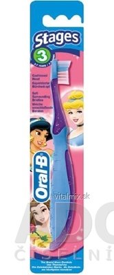Oral-B ZK Stages 3 detská zubná kefka (5 - 7 rokov) 1x1 ks