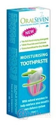 OralSeven zvlhčujúca zubná pasta 1x75 ml