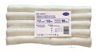 OVÍNADLO HYDROFILNÉ pletené, nesterilné (12 cm x 10 m) 1x10 ks