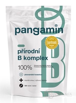 PANGAMIN PRÍRODNÝ B-KOMPLEX tbl (vrecko) 1x120 ks