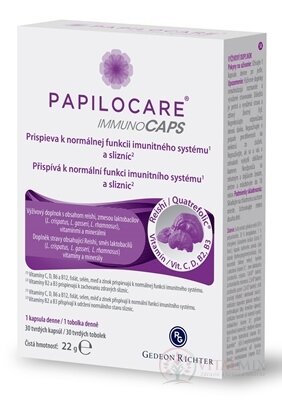 PAPILOCARE Immunocaps cps 1x30 ks