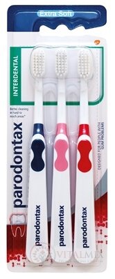 Parodontax INTERDENTAL Extra Soft Triopack zubná kefka 1x3 ks