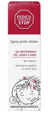 PEDICUSTOP Sprej proti všiam 1x75 ml