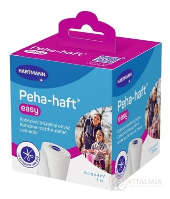 Peha-haft Easy kohézne roztrhnuteľné ovínadlo (6 cm x 4 m) 1x1 ks