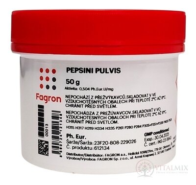 Pepsini pulvis - FAGRON 1x50 g