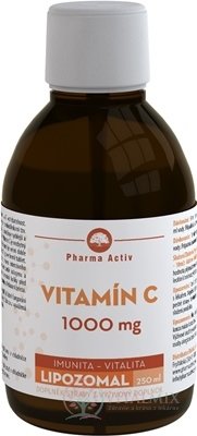 Pharma Activ LIPOZOMAL Vitamín C 1000 mg emulzia 1x250 ml