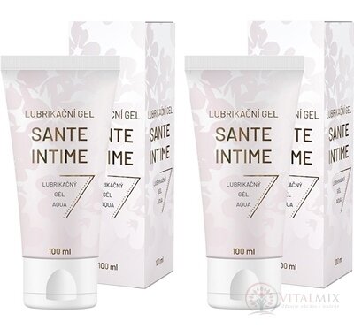 Pharma Activ Lubrikačný gél SANTE INTIME na báze vody 2x100 ml (200 ml)