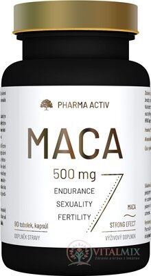 Pharma Activ MACA 500 mg cps 1x90 ks